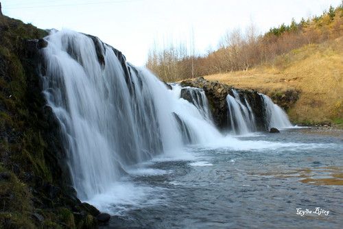 Reykjafoss e pozza termale Fosslaug